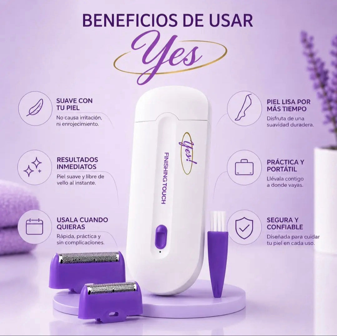 DEPILADORA CORPORAL RECARGABLE