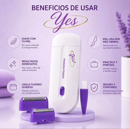 DEPILADORA CORPORAL RECARGABLE